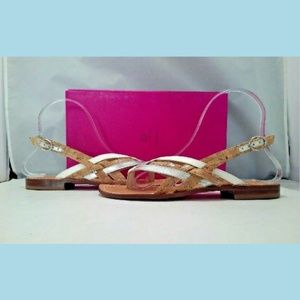 Diane Furstenberg Carley Black Vacchetta Nat Cork